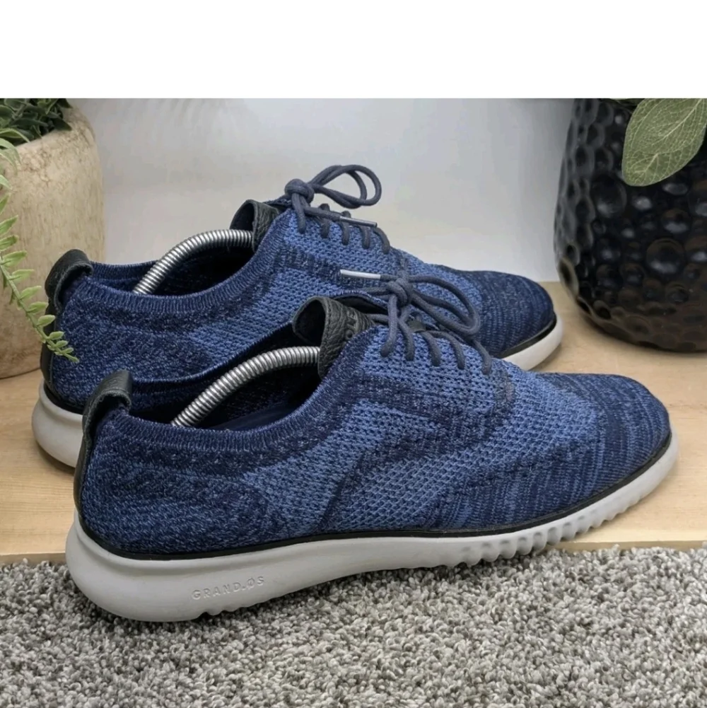 Cole Haan Mens Size 10.5M Zerogrand Flyknit Wingtip Casual Dress Work Shoes